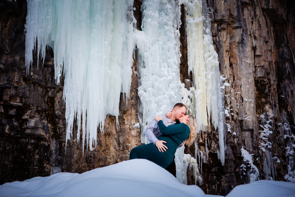 Durango Colorado Winter Engagement Photos 