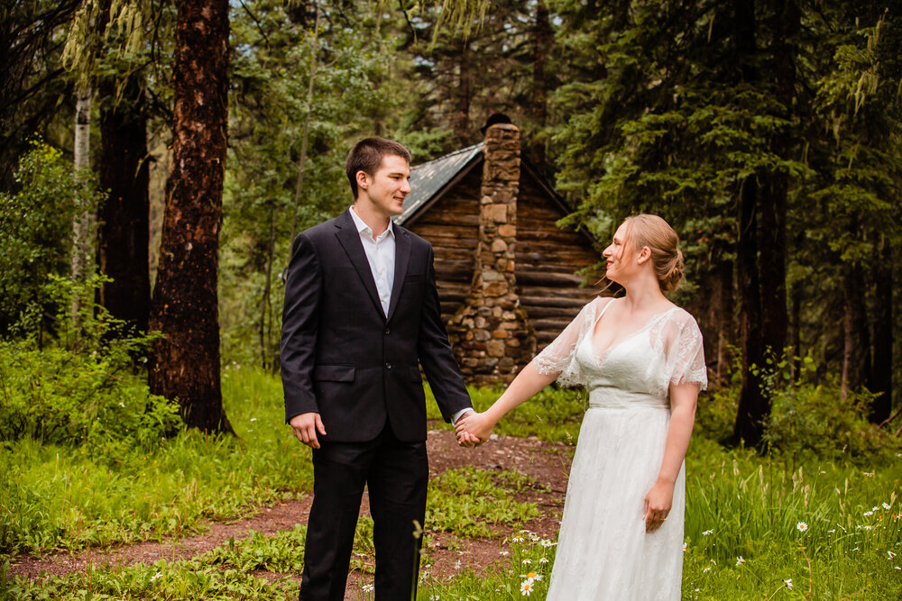 San Juan National Forest Elopement  Durango wedding Photography  Adventure Wedding  Spud Lake Durango  Lime Creek Road Silverton, Colorado