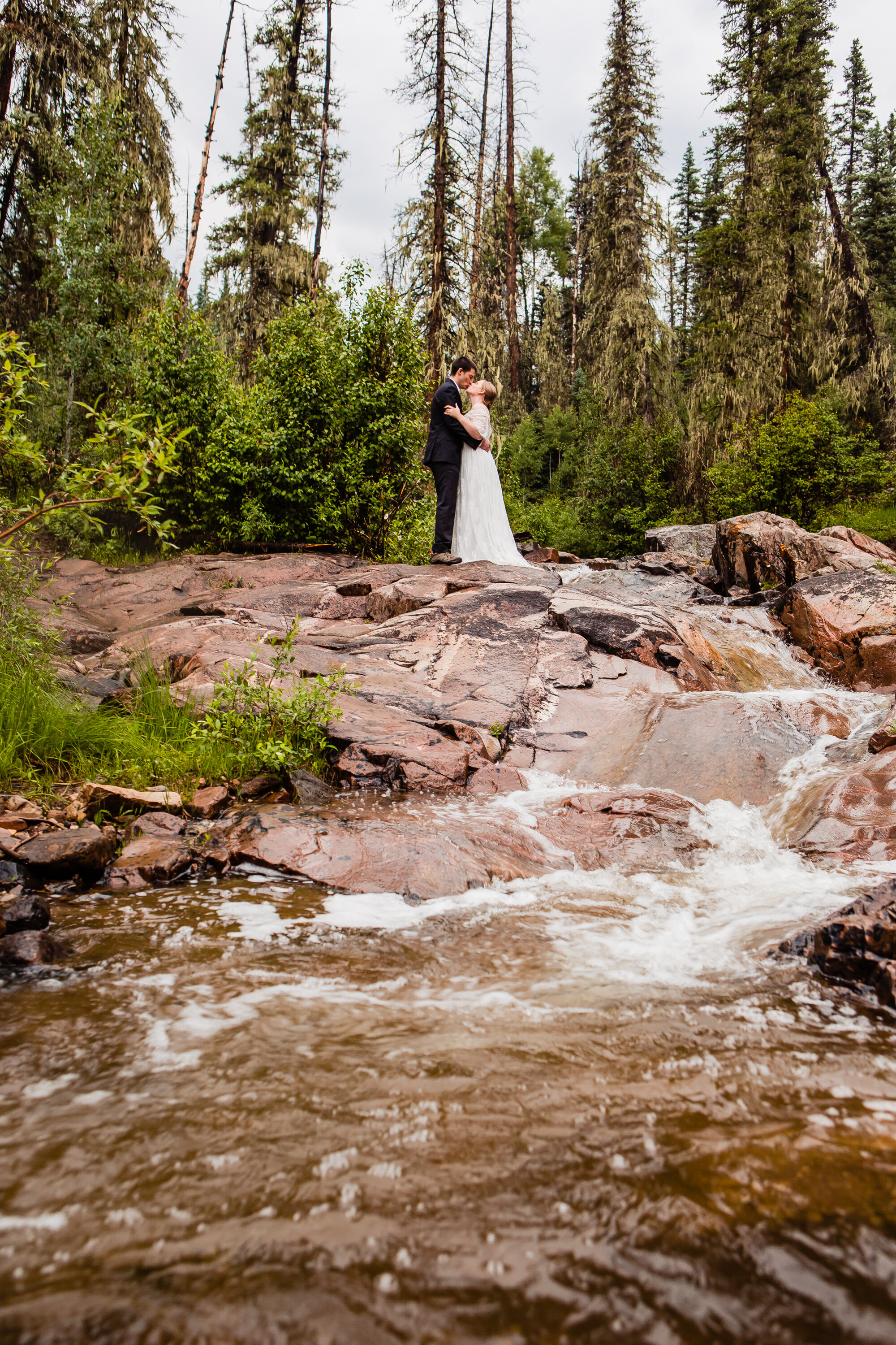  San Juan National Forest Elopement  Durango wedding Photography  Adventure Wedding  Spud Lake Durango  Lime Creek Road Silverton, Colorado   