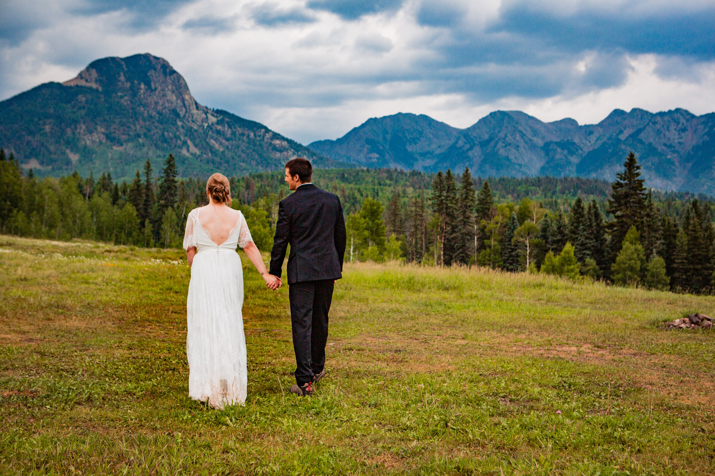  San Juan National Forest Elopement  Durango wedding Photography  Adventure Wedding  Spud Lake Durango  Lime Creek Road Silverton, Colorado   