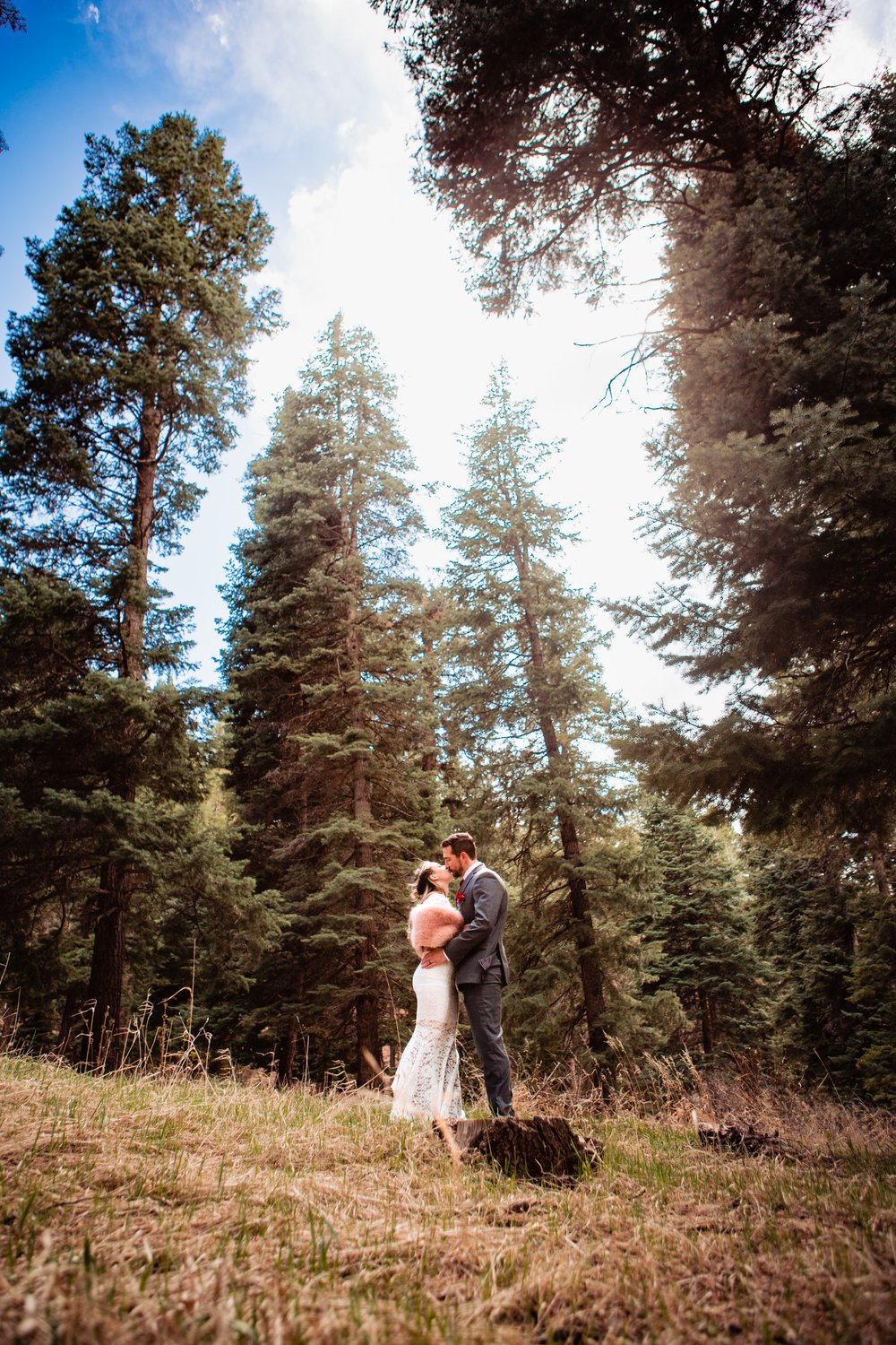  Vallecito Lake Intimate Wedding Photos.  Durango Colorado  © Alexi Hubbell Photography 2022 