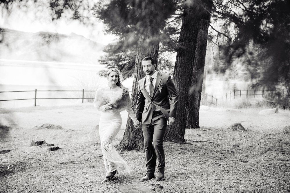  Vallecito Lake Intimate Wedding Photos.  Durango Colorado  © Alexi Hubbell Photography 2022 