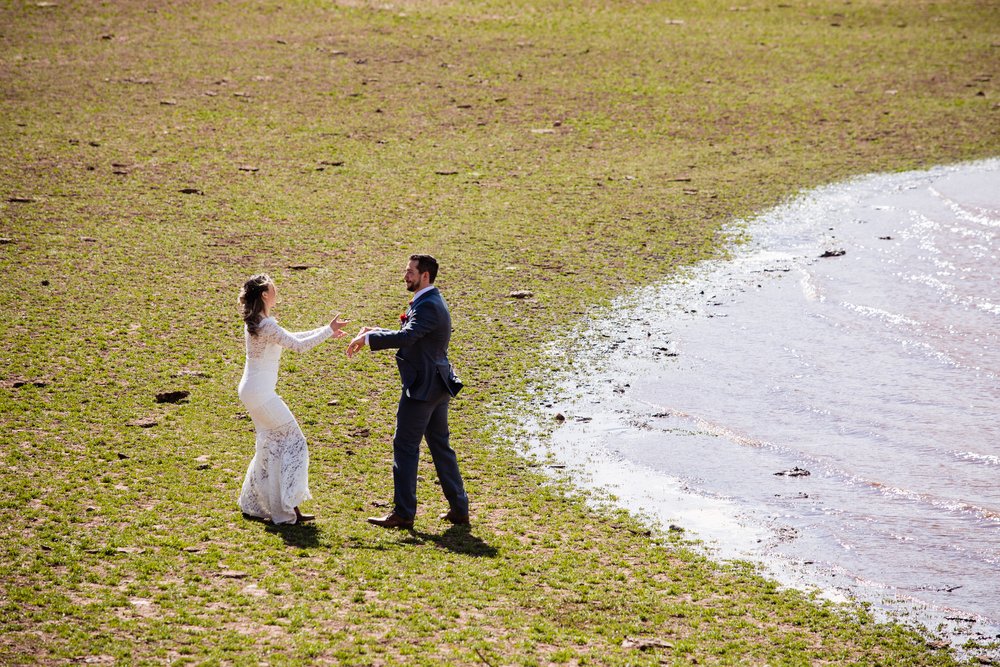  Vallecito Lake Intimate Wedding Photos.  Durango Colorado  © Alexi Hubbell Photography 2022 