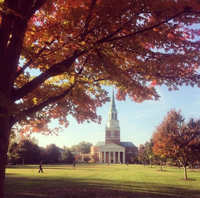 Beautiful Wake Forest! Photo cred: Amanda Kerr