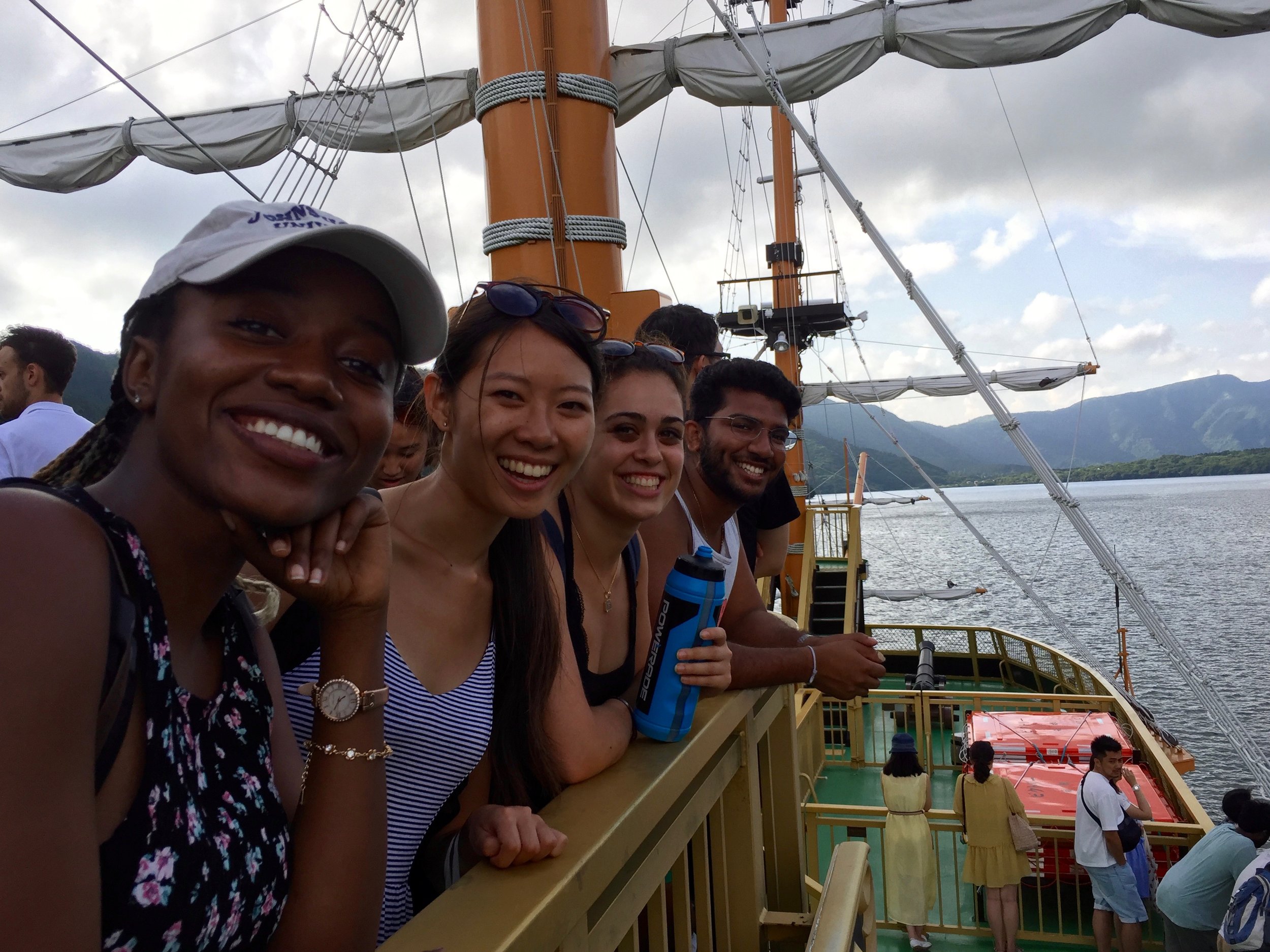 Pirate ship ride.