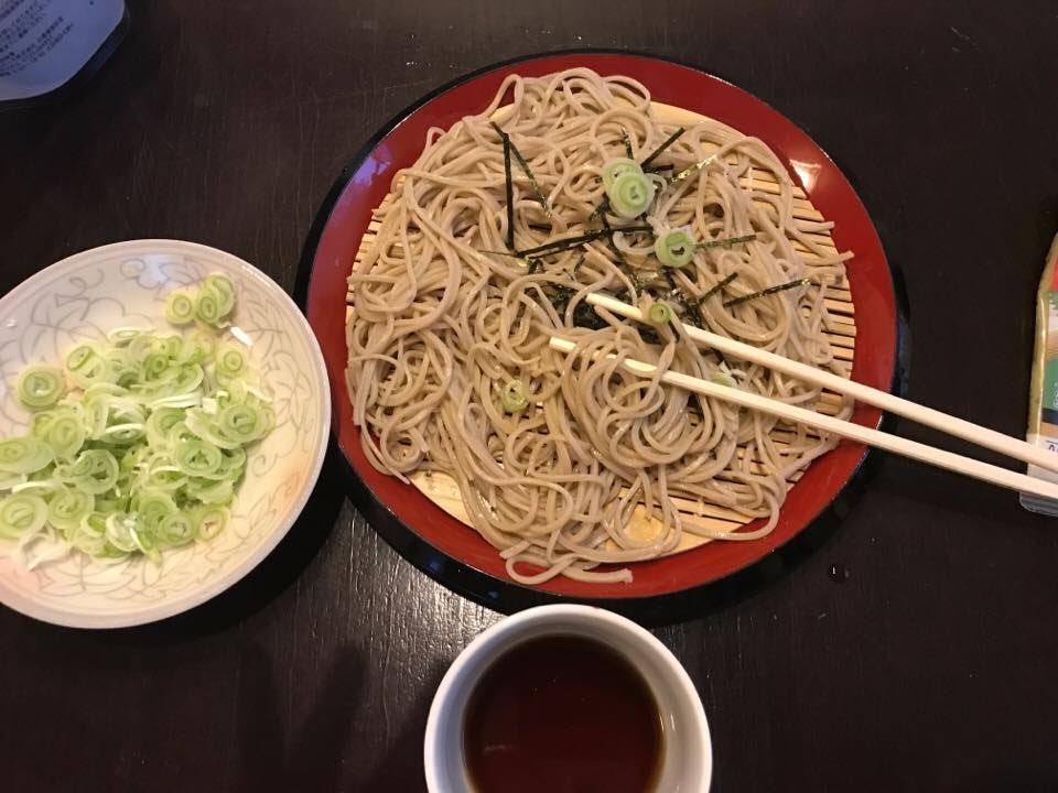 He made the soba so fast too! Probably took him 40 minutes.