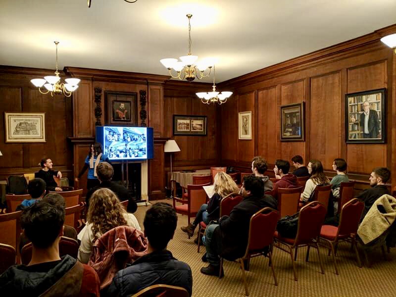 Oxford University info session, our last stop on the UK tour.