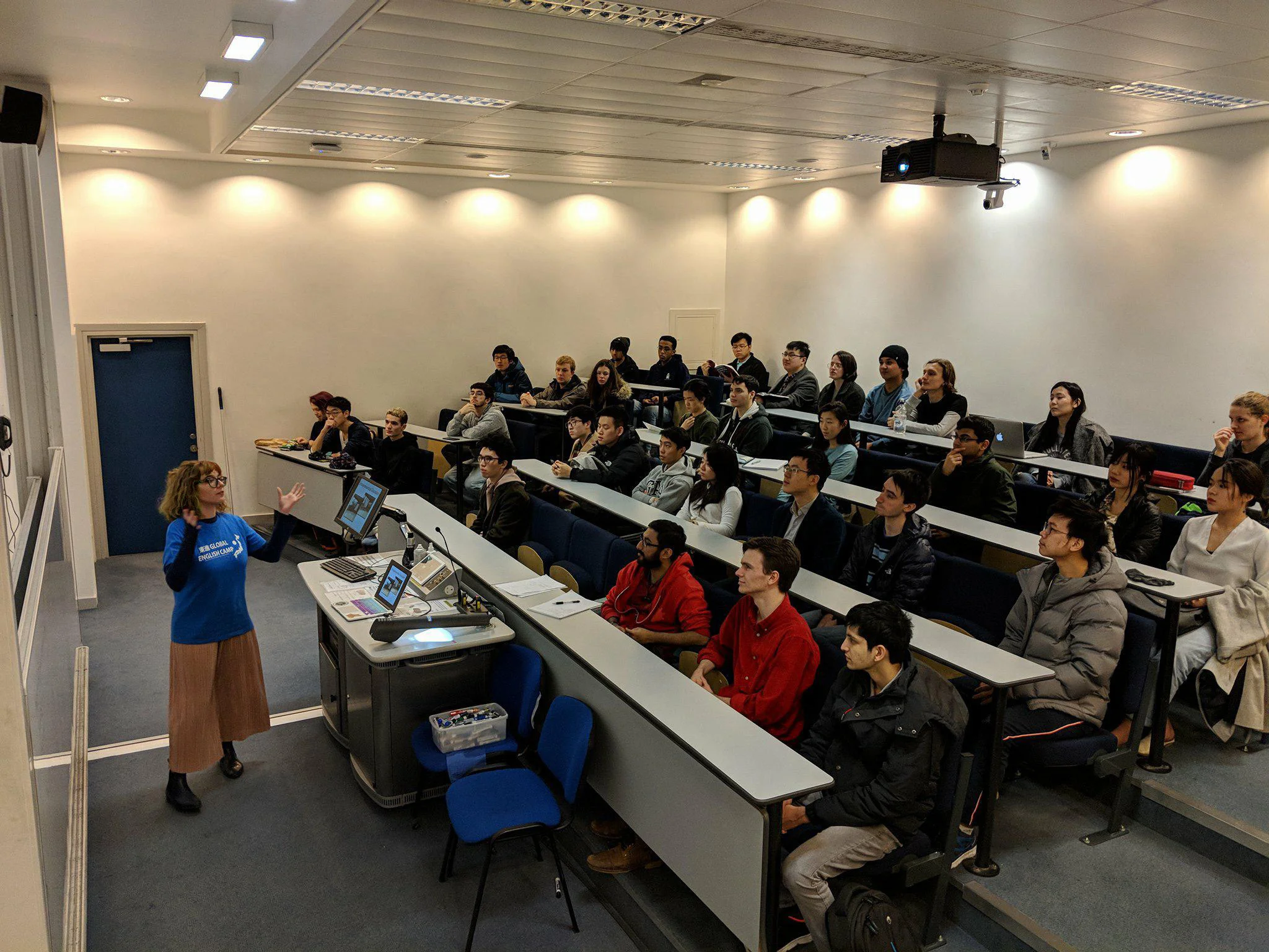 Info session at Imperial College London.