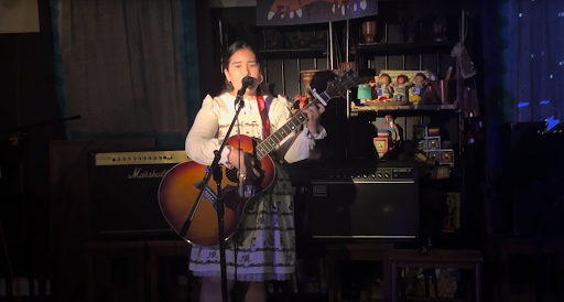 Performing Music at an Open Mic in Tokyo 