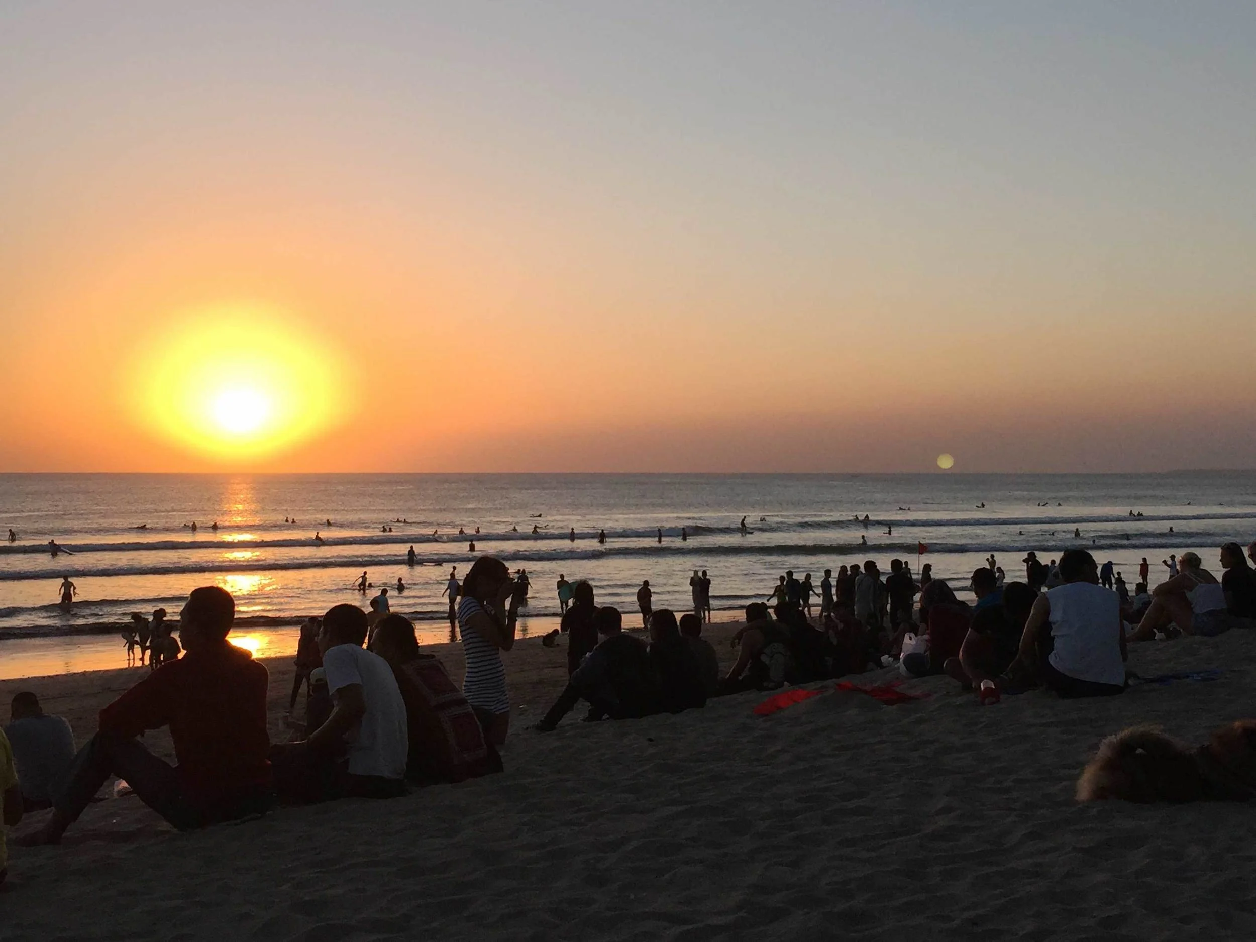 Kuta Beach sunset