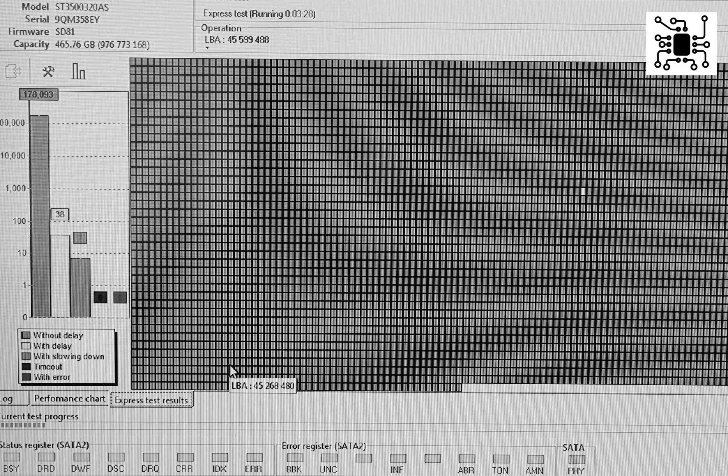 Advanced Bad Sector Testing