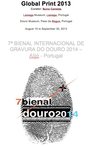 global print, Douro Museum, Alijo, Portugal, 2013