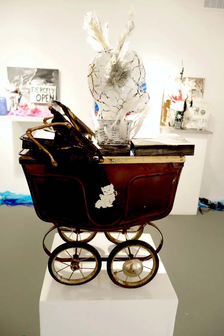 unknown in a stroller