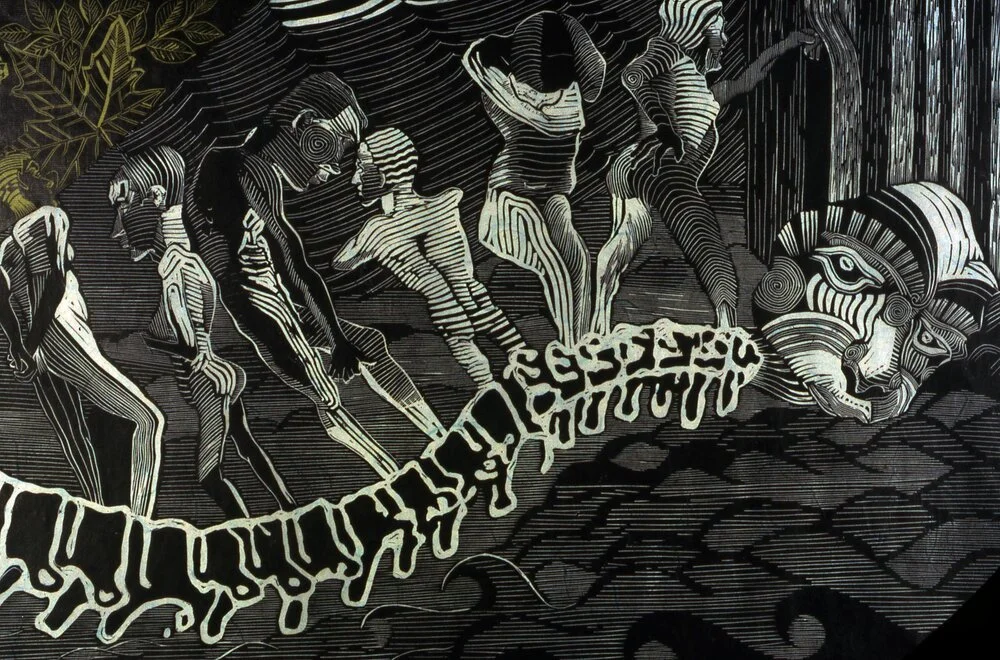 ANIMA MUNDI (print media installation)