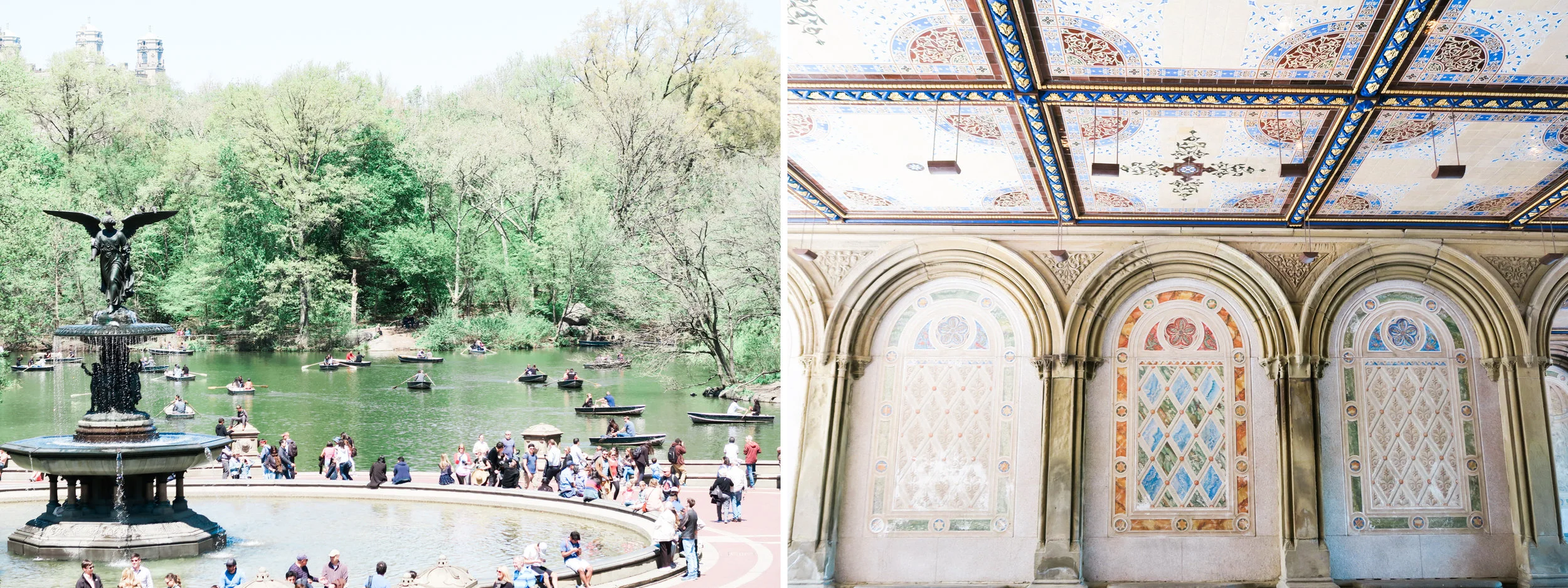 new york city central park upper east side bethesda terrace