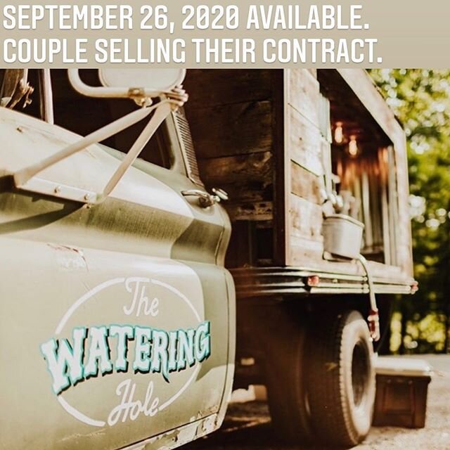 September 26, 2020 is now available! This was a very popular date but unfortunately the couple had to cancel their wedding. If you are interested in booking this date, please let us know!