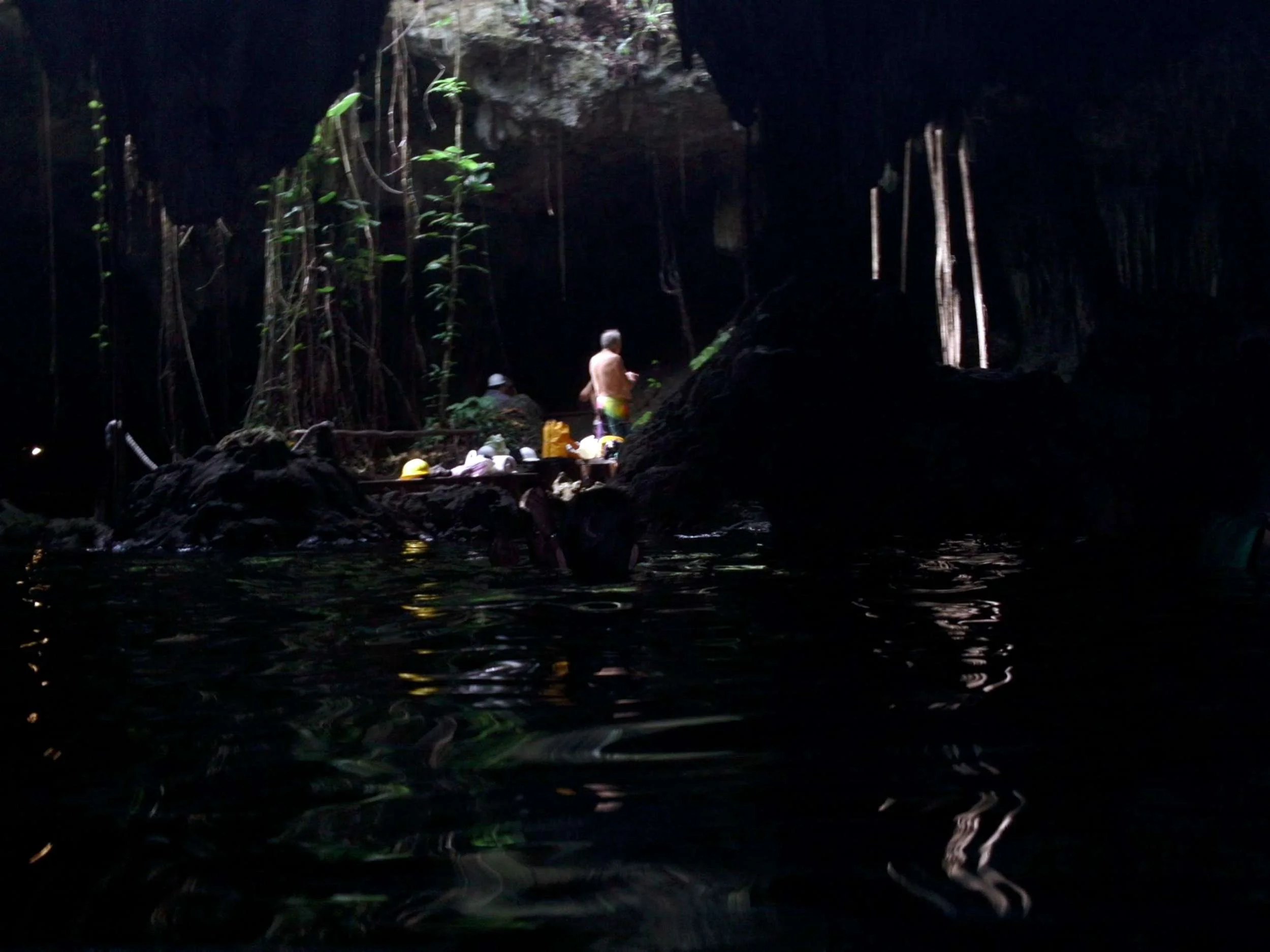 snorkeling in Chaak Tun cenote
