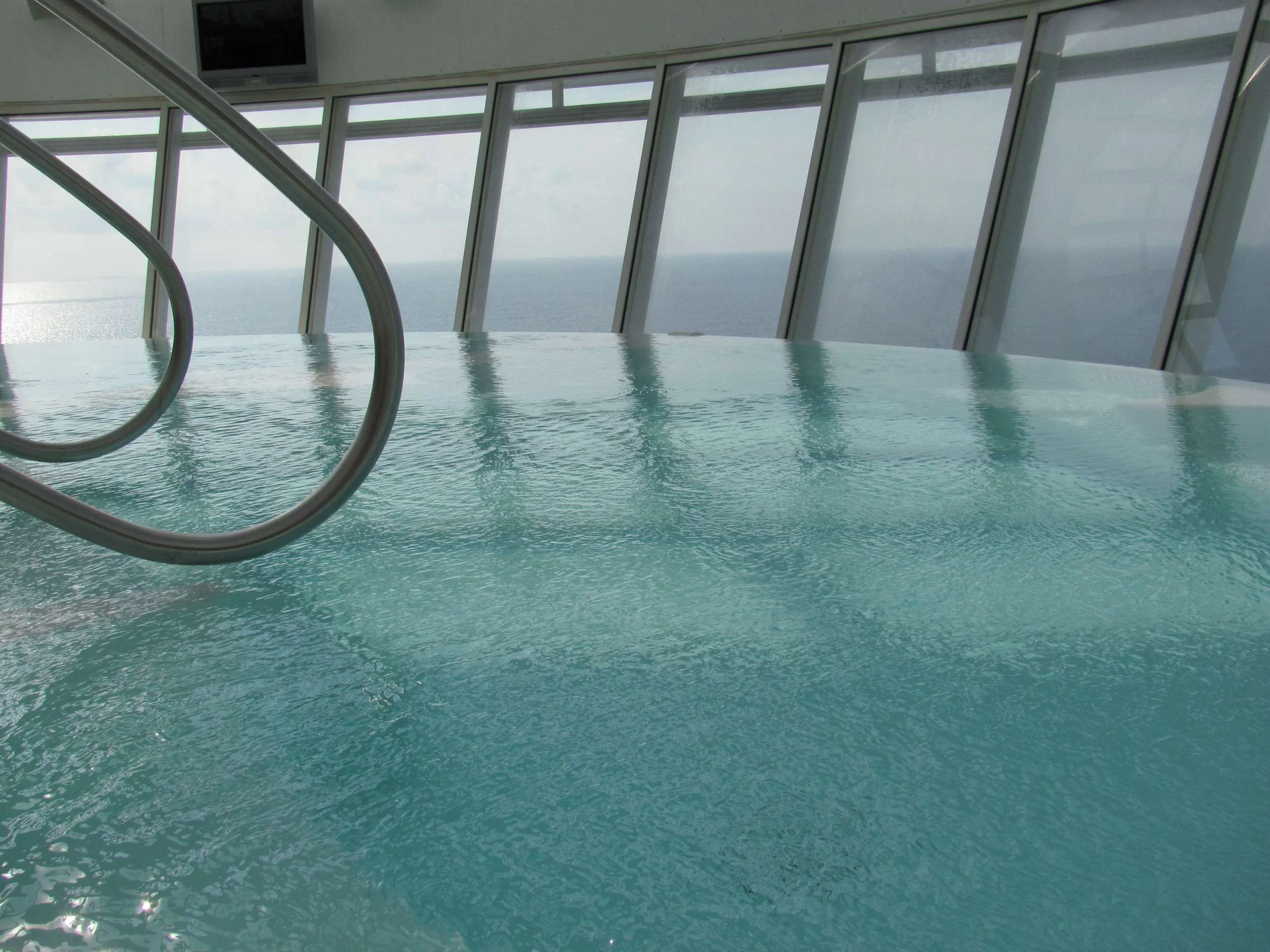 One of the infinity pools