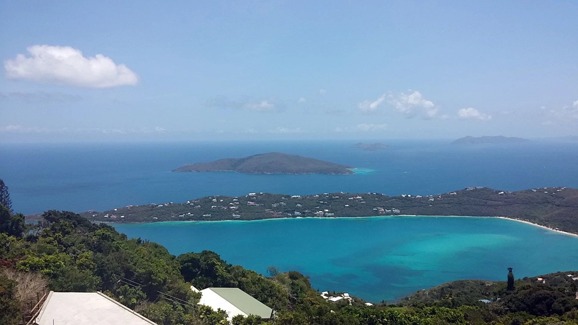 view from Mountain Top, St. Thomas