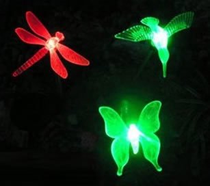 Esky Solar Powered Outdoor Hummingbird, Butterfly & Dragonfly Solar Garden Stake Light 1.jpg