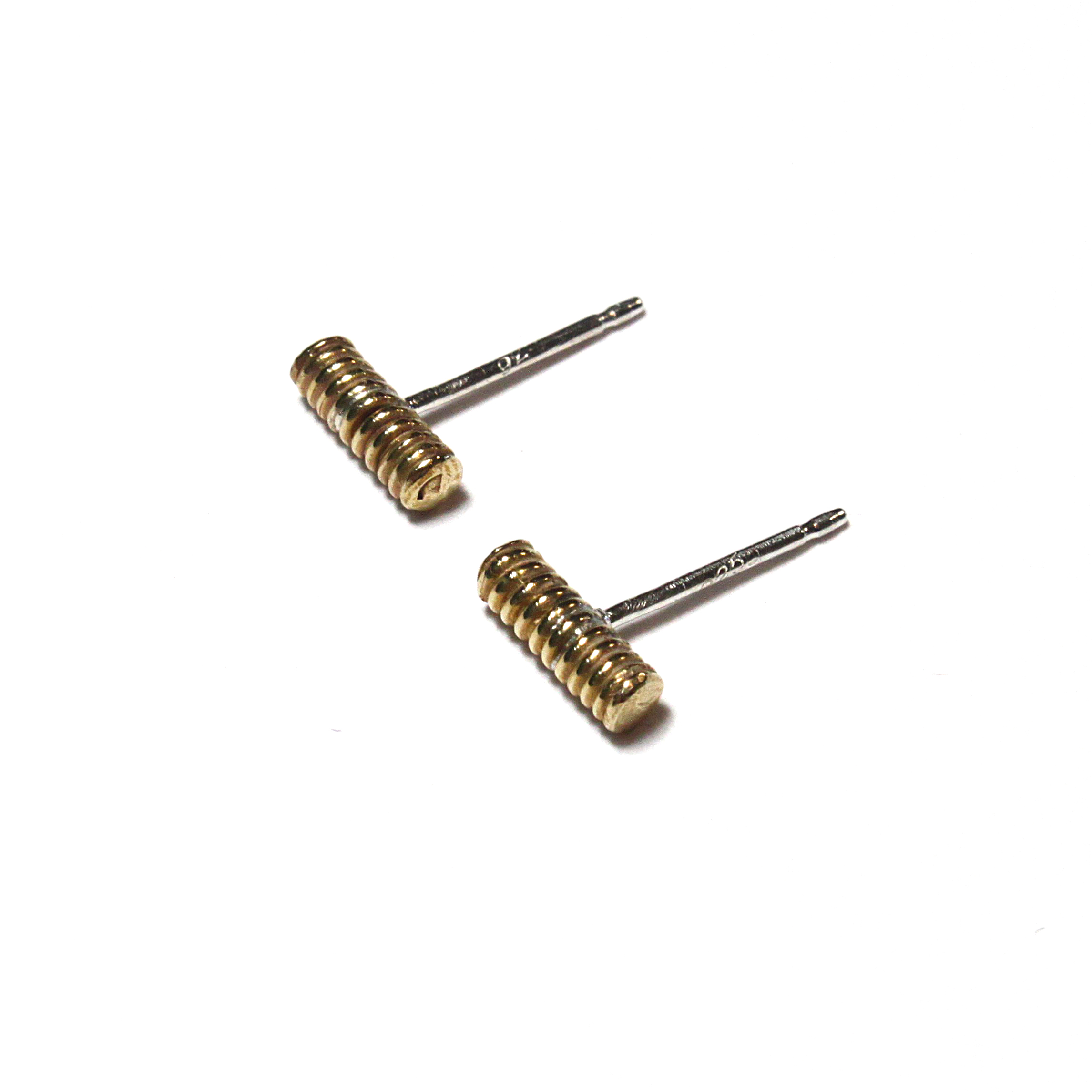 Coil Post Earrings Bronze 1.jpg