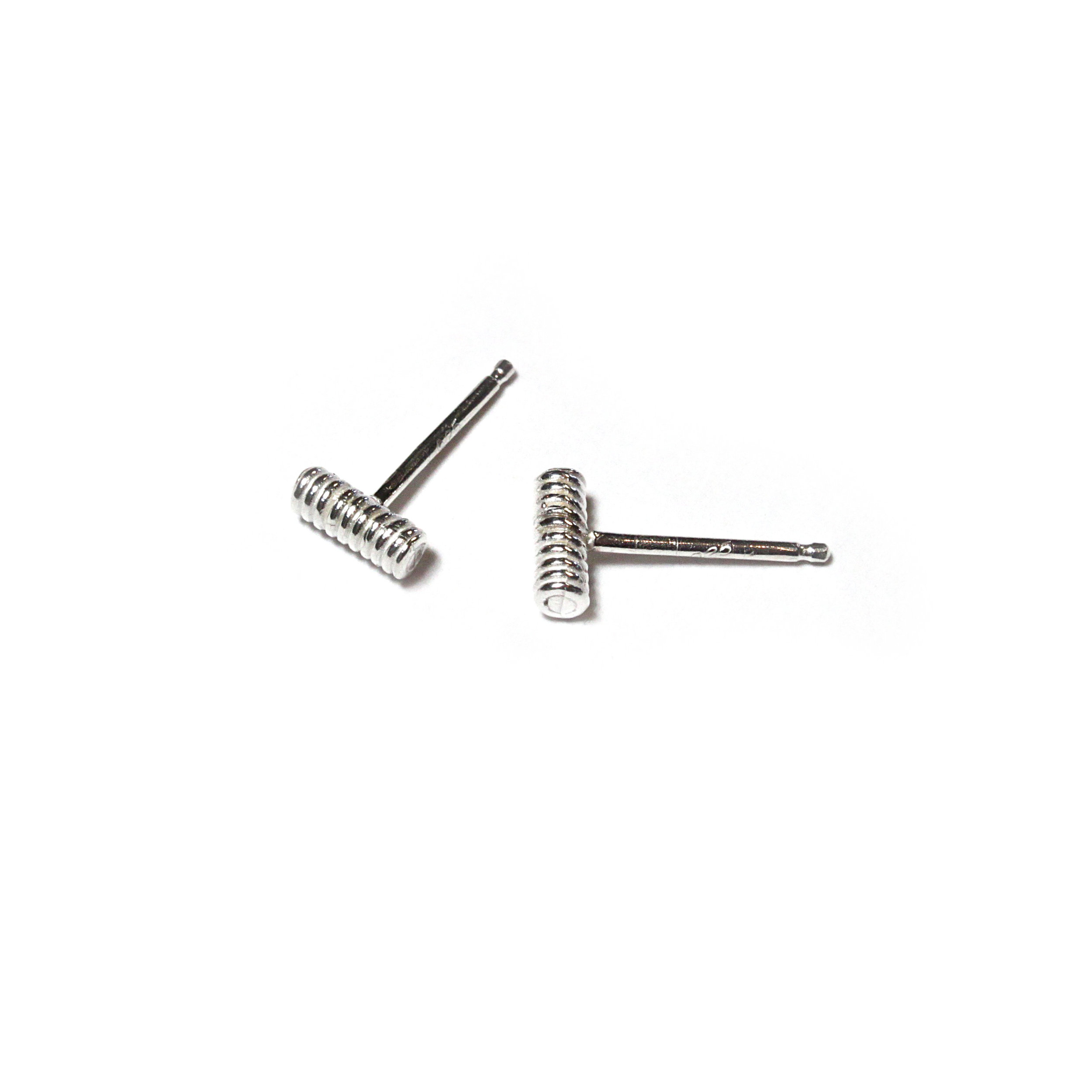 Coil Post Earrings Silver 2.jpg