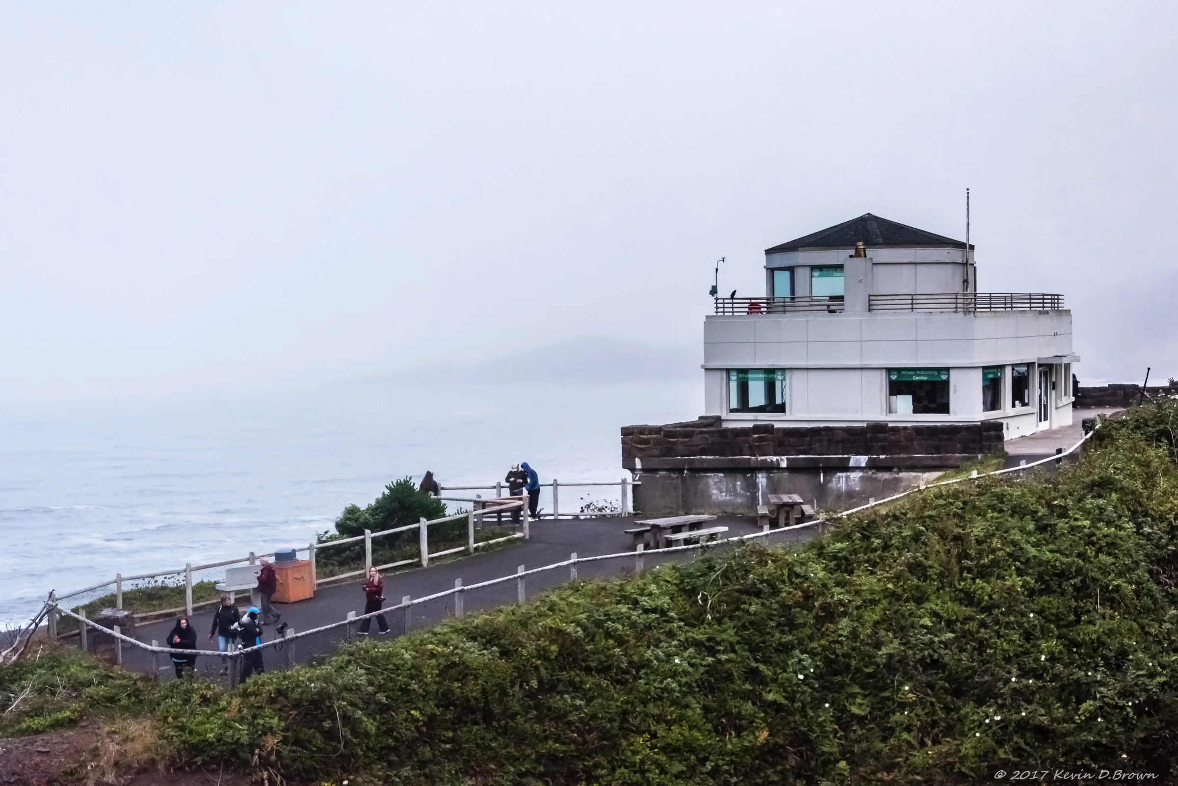 Eclipse Day in Depoe Bay