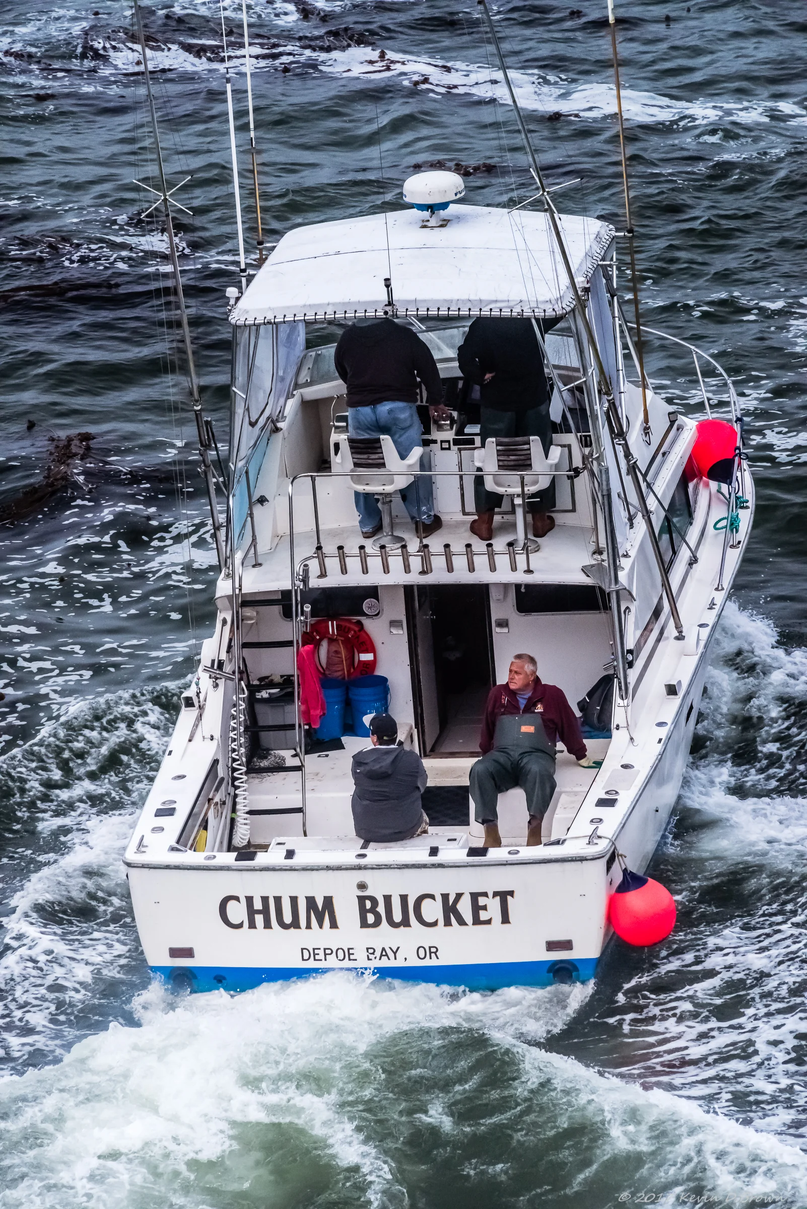 Eclipse Day in Depoe Bay