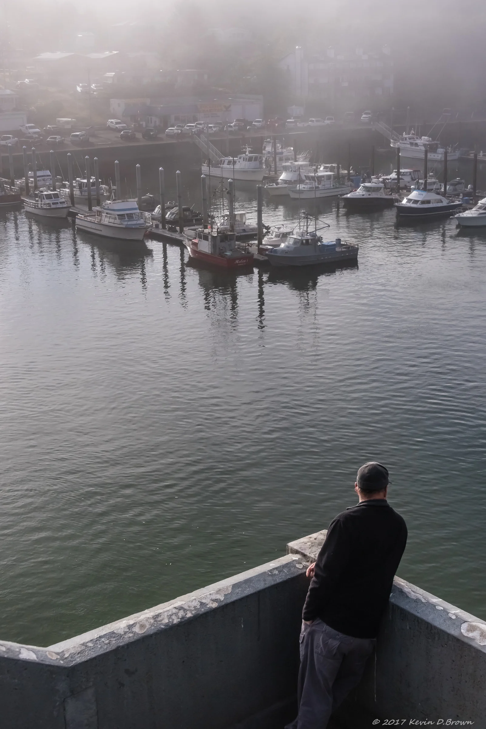 Eclipse Day in Depoe Bay