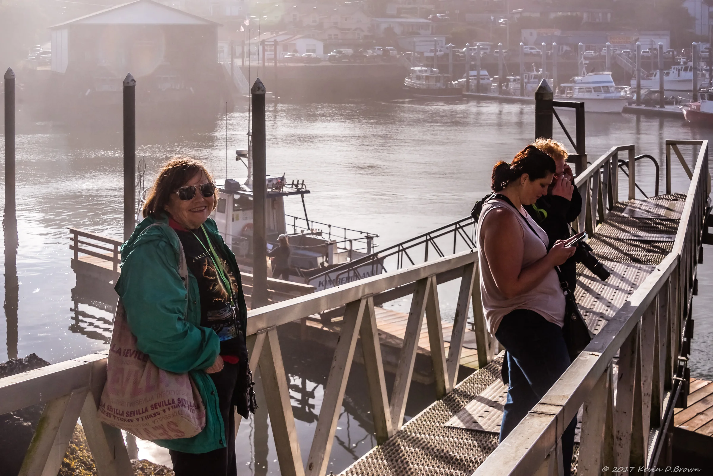 Eclipse Day in Depoe Bay