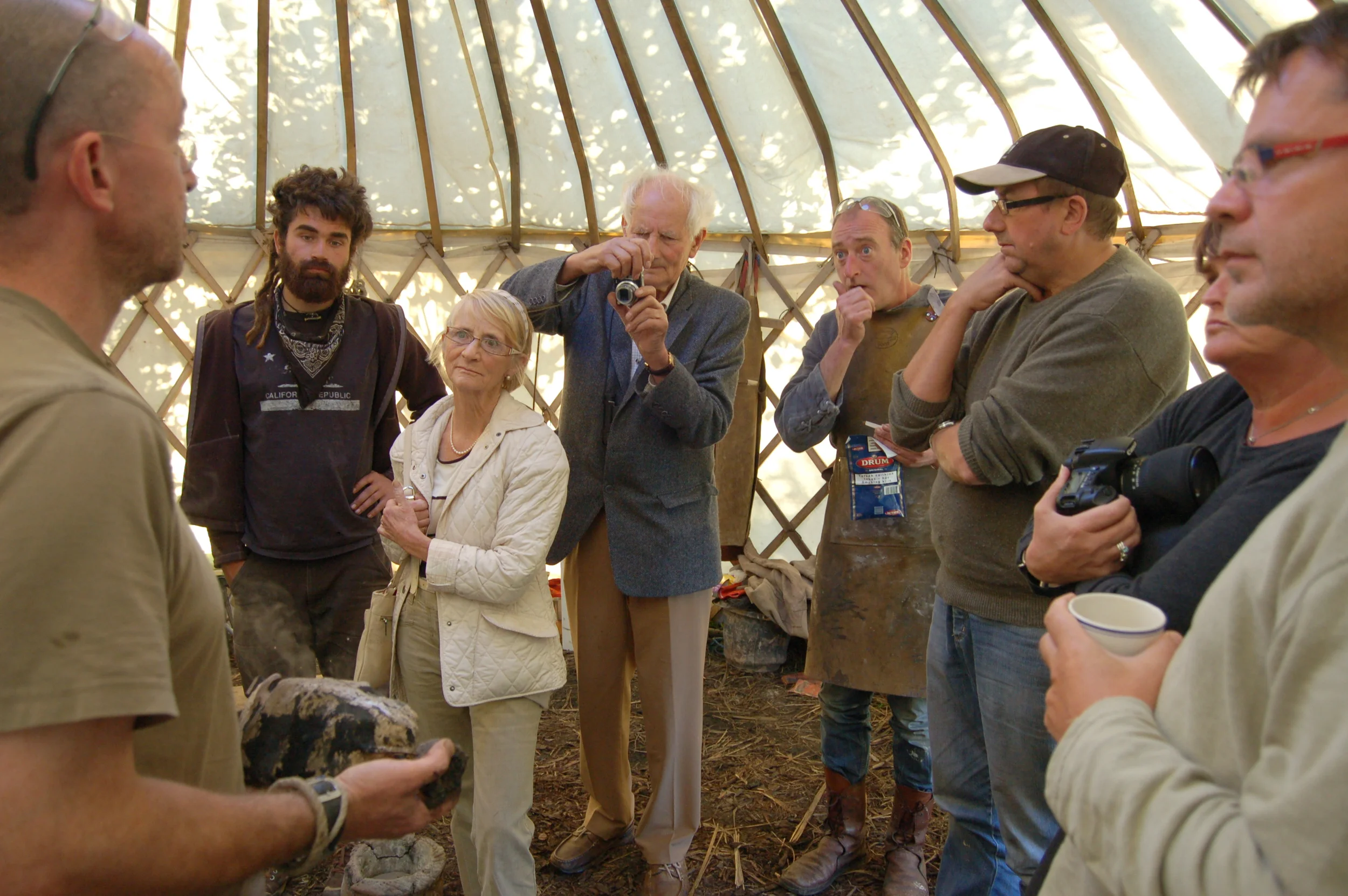 After casting a handbell at Umha Aois 2011 in Doolin.