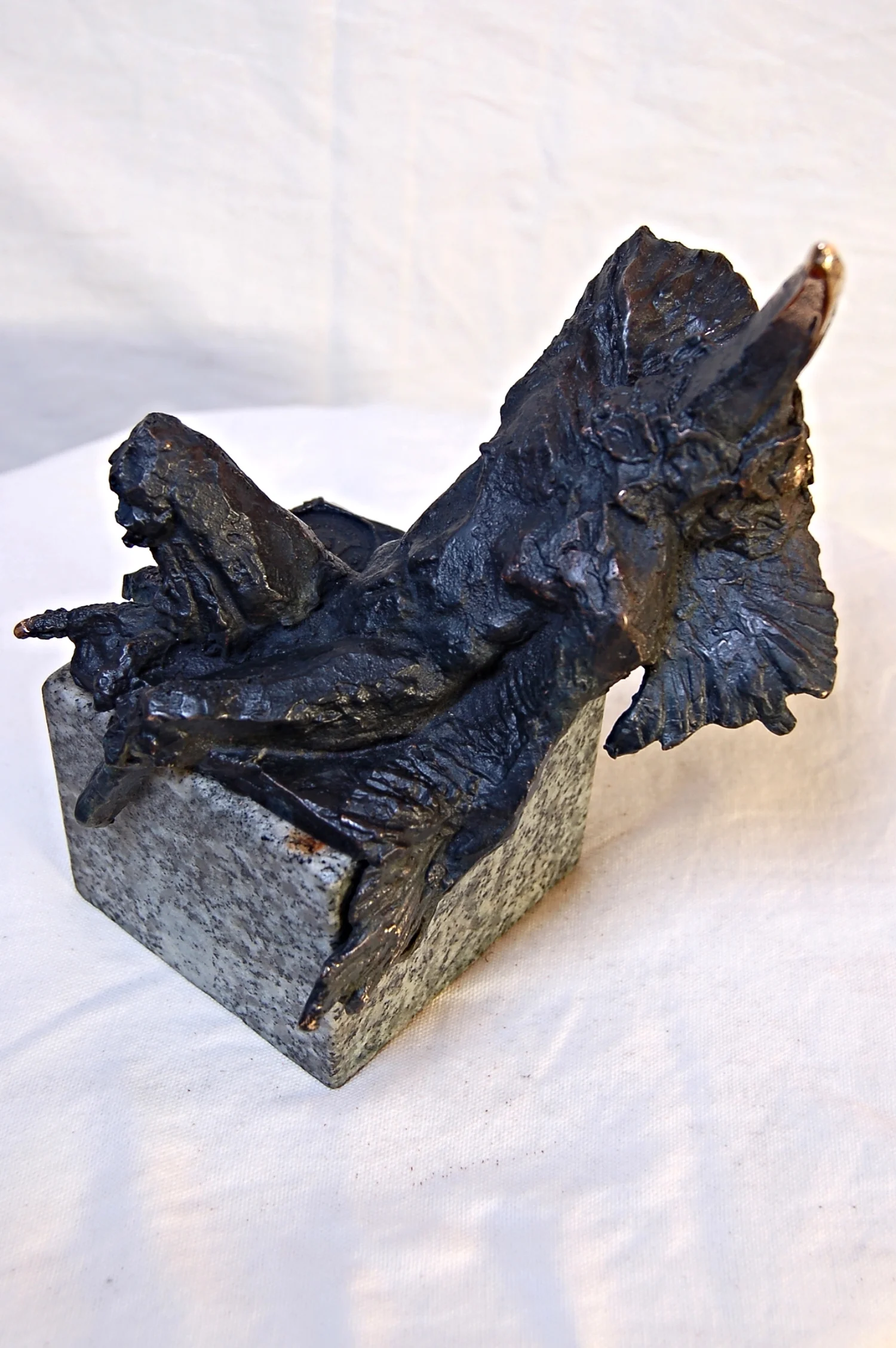 Suibhne III, cast bronze, ed. 4/4, 20cm high x 15cm x 10cm, 2013