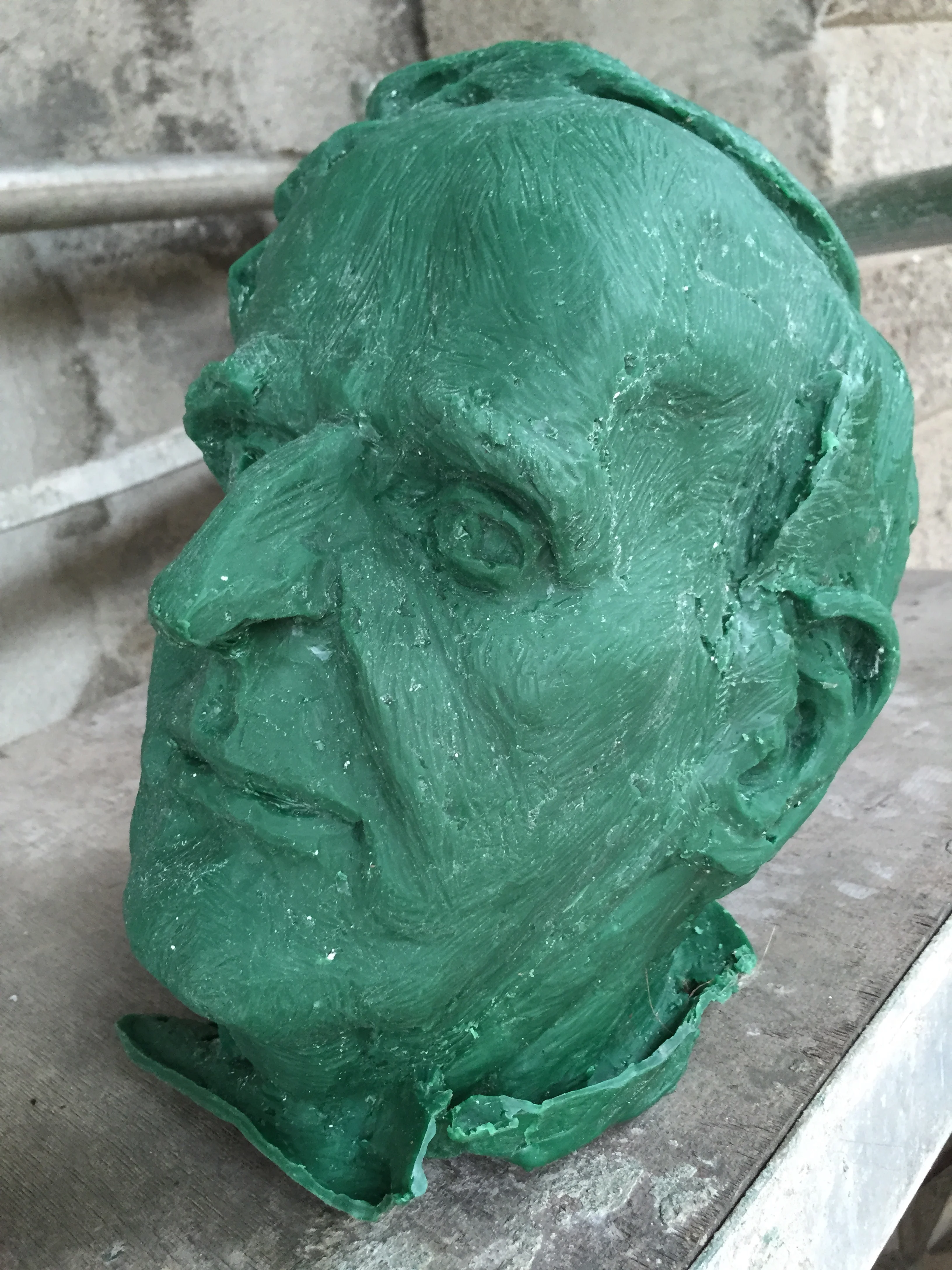 Conor's head - this time in wax