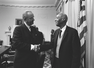  Bro. Lyndon B. Johnson and Bro. A. Philip Randolph