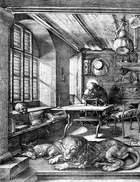 St. Jerome in His Study- Albrecht Dürer. 1514