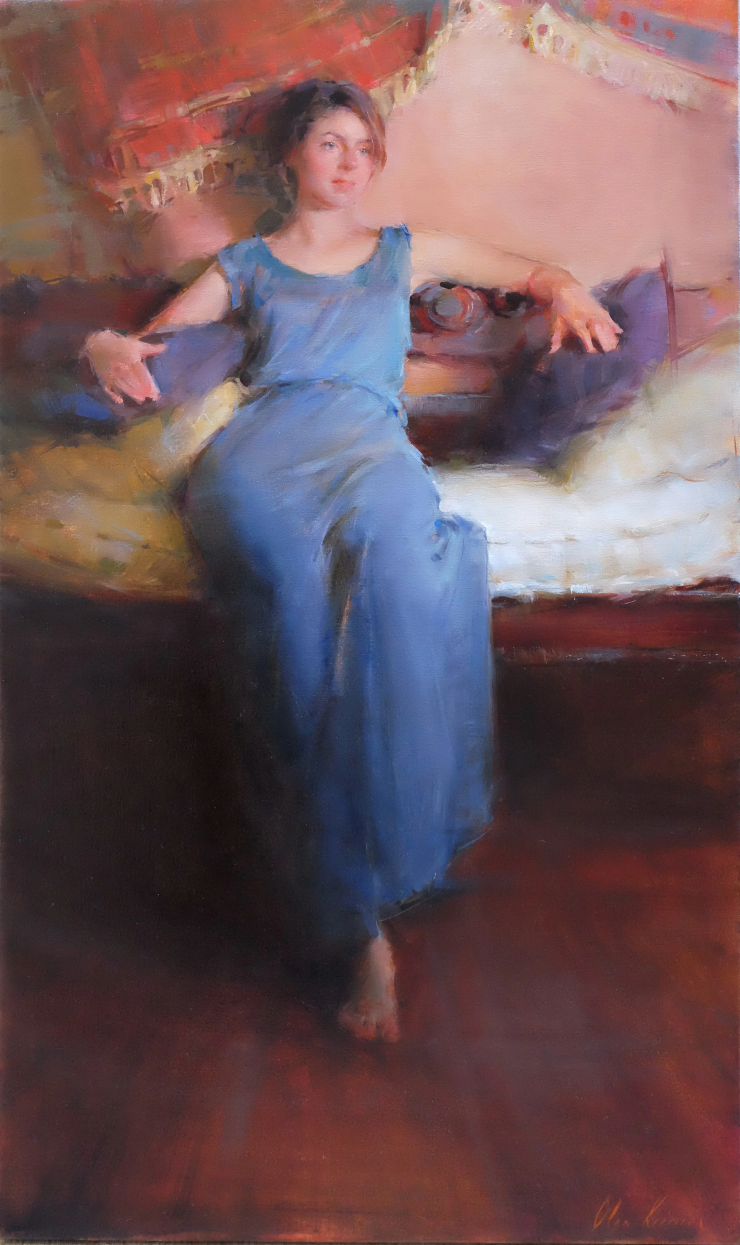 "Evening", 18x30 inches
