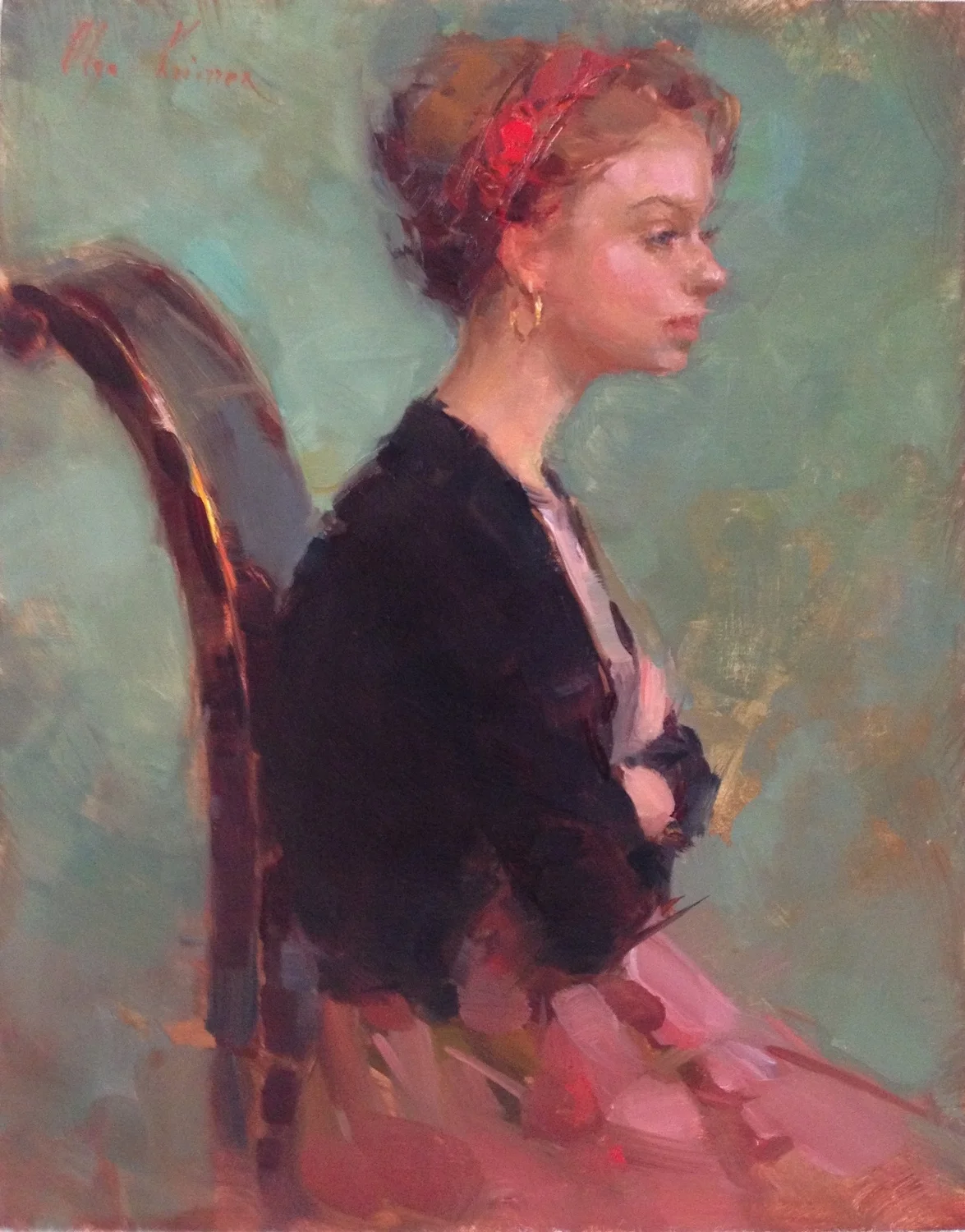 "Profile", 11x14 inches