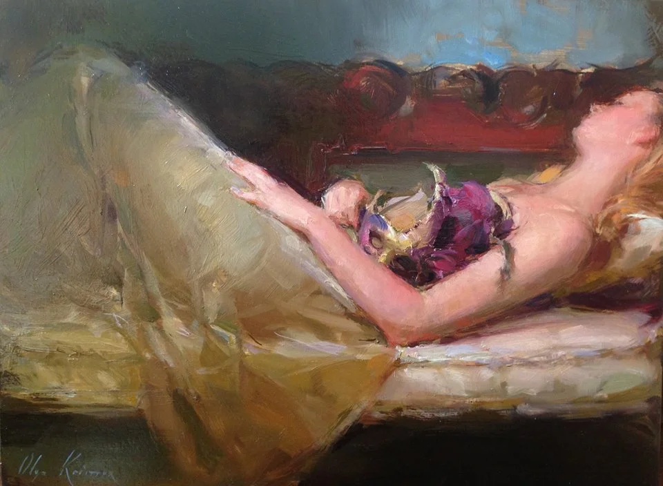"After", oil, 9x12 inches