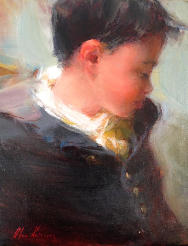 Boy in Oversized Coat, 8x10