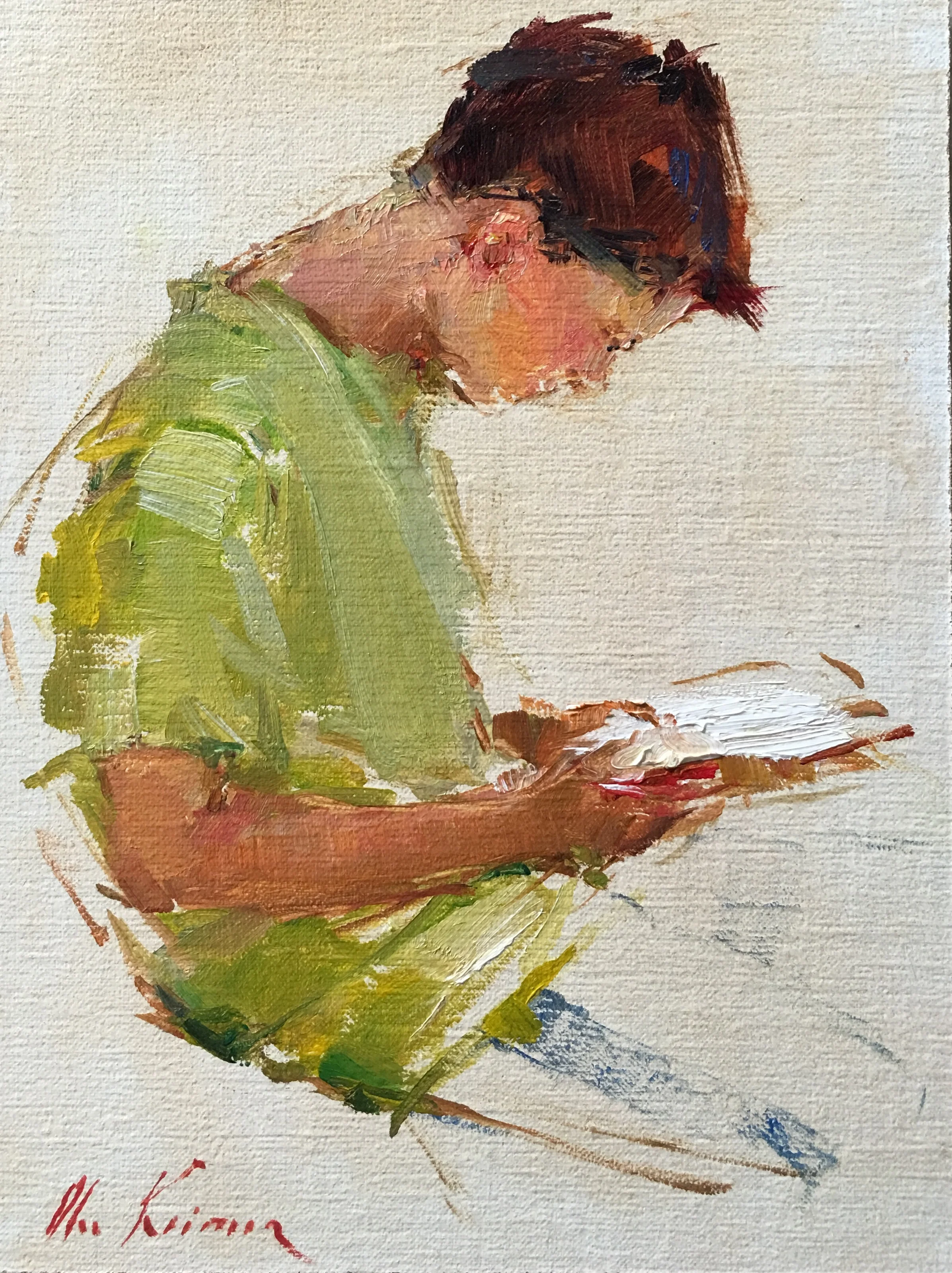 Sketch of a Boy, 8x6