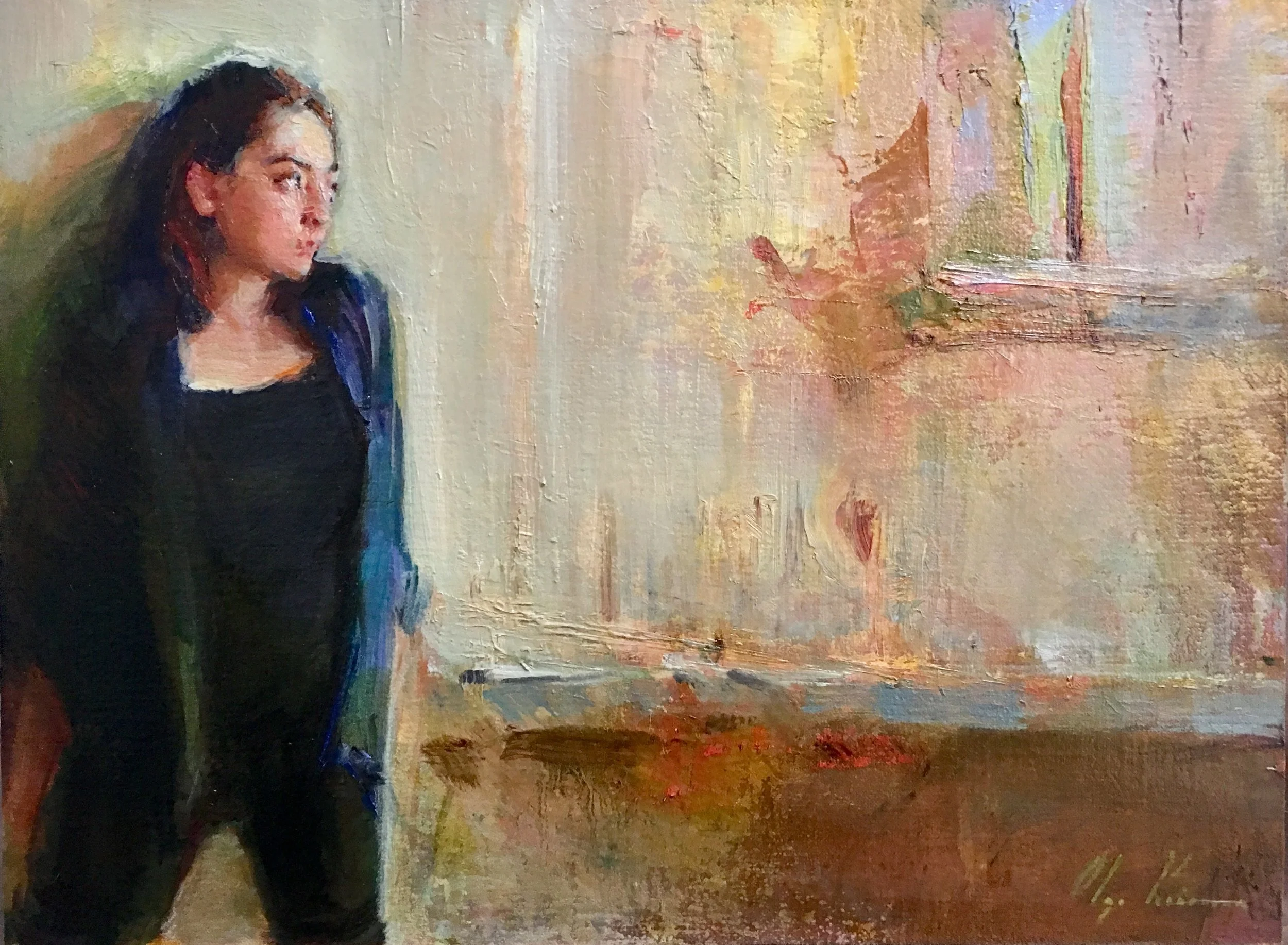 Distressed, 9x12