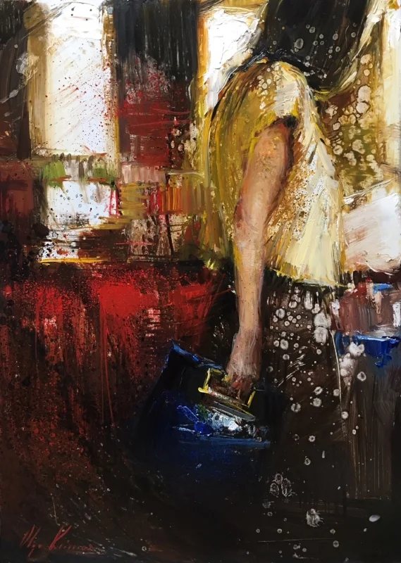 Blue Bag, 10x14