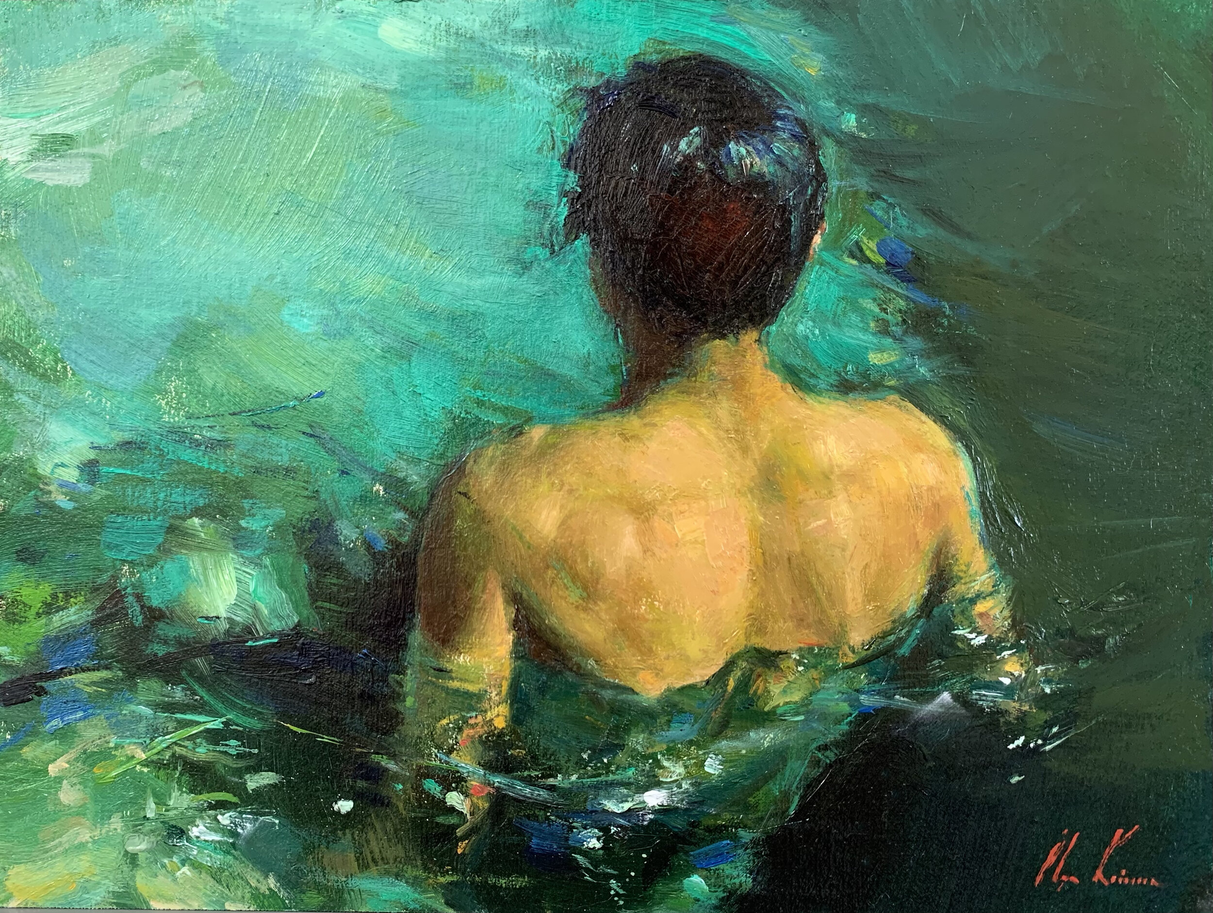 Dominion, 9x12, oil on Belgian linen