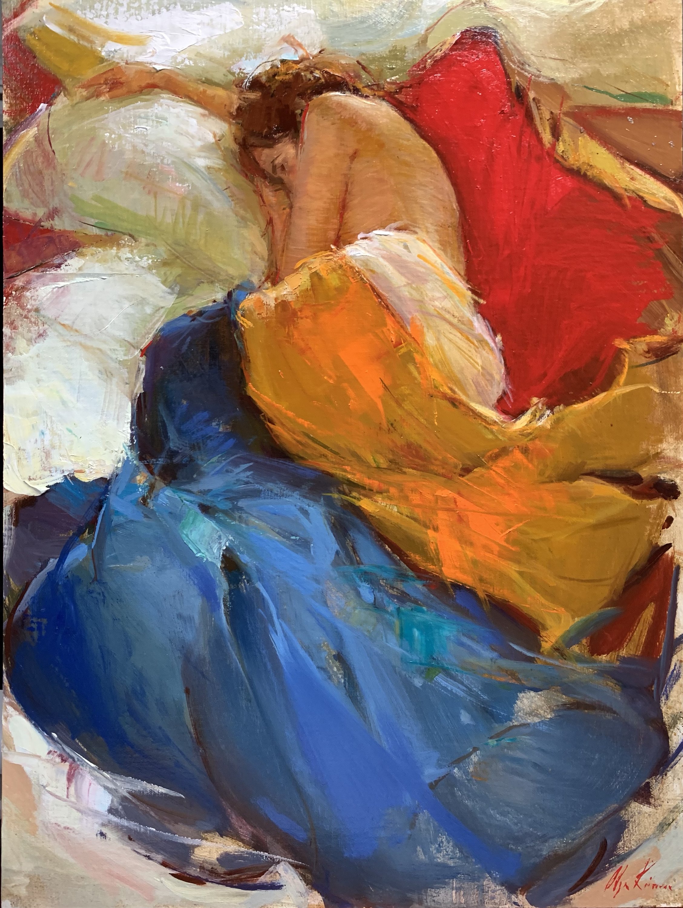 Chrysalis, 18x24, oil on Belgian linen