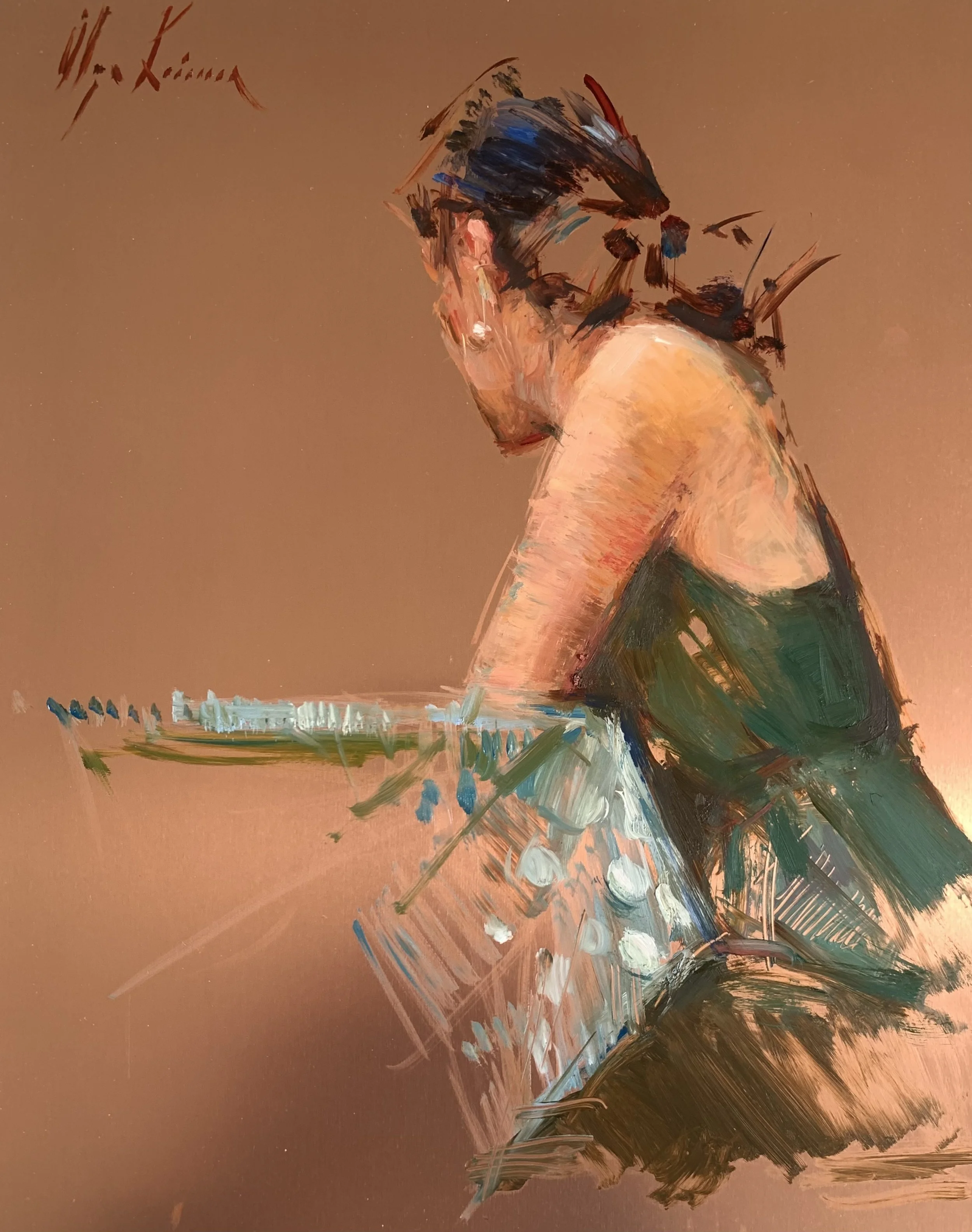 oil on copper, 8x10, $1,650