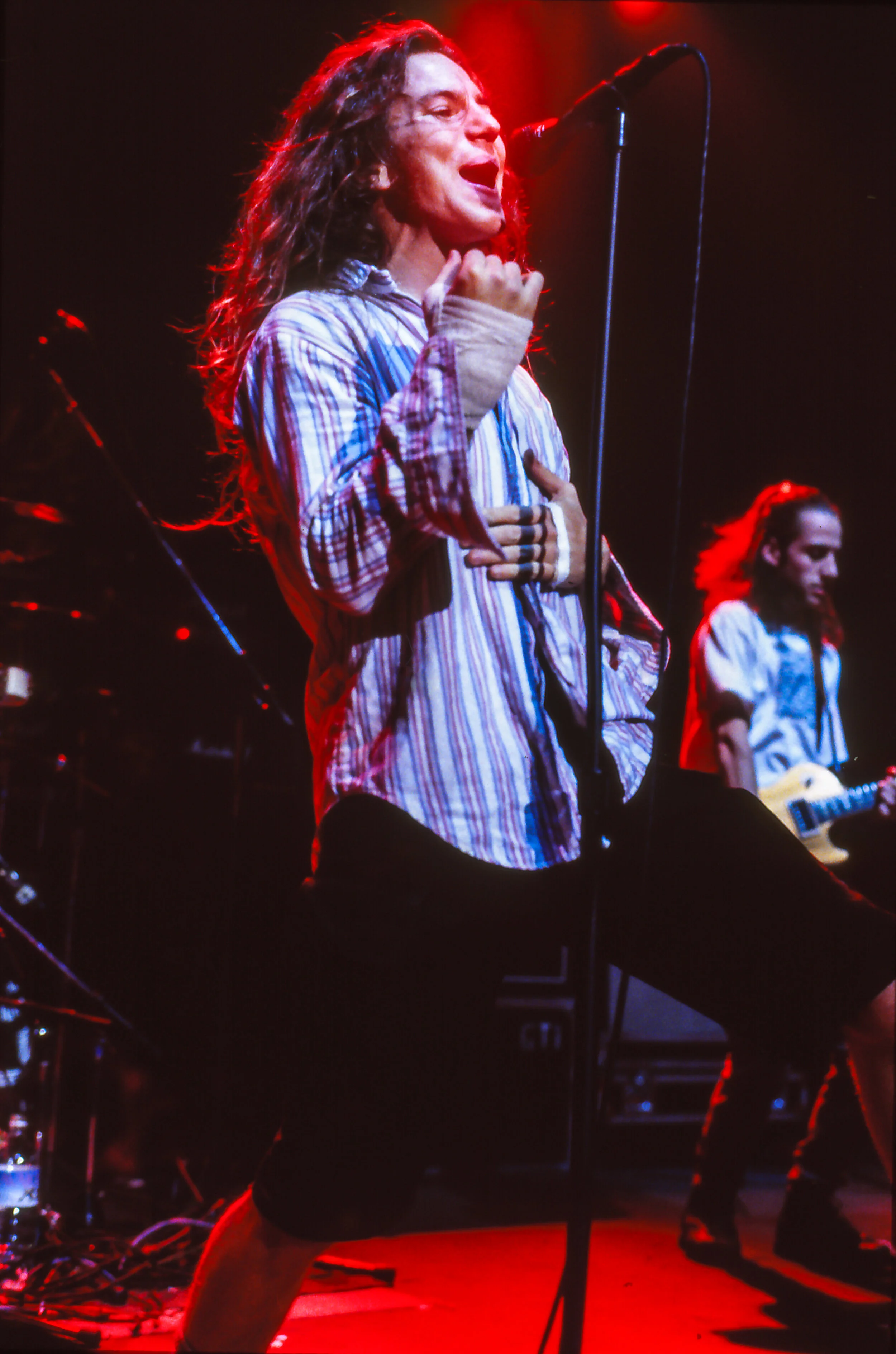Eddie Vedder of Pearl Jam - Kalamazoo State Theatre - November 20, 1991