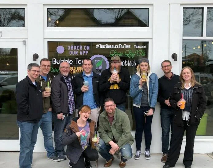 TINY BUBBLES TEA BAR WOODSTOCK visual data 2