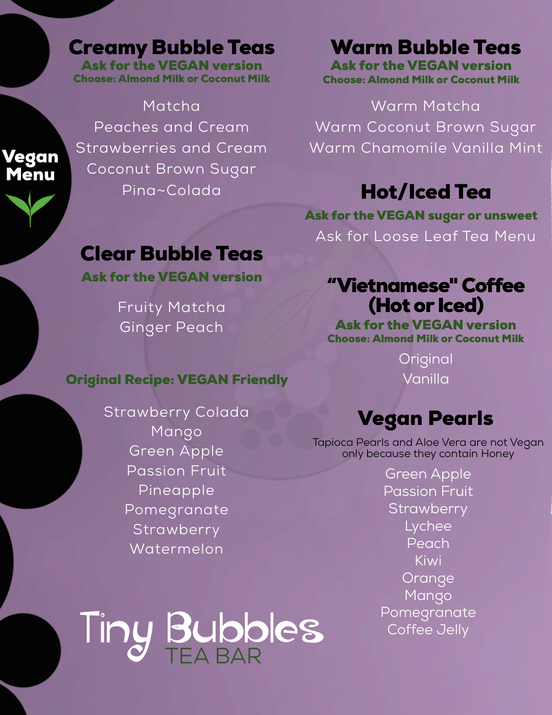 Menu Features Home