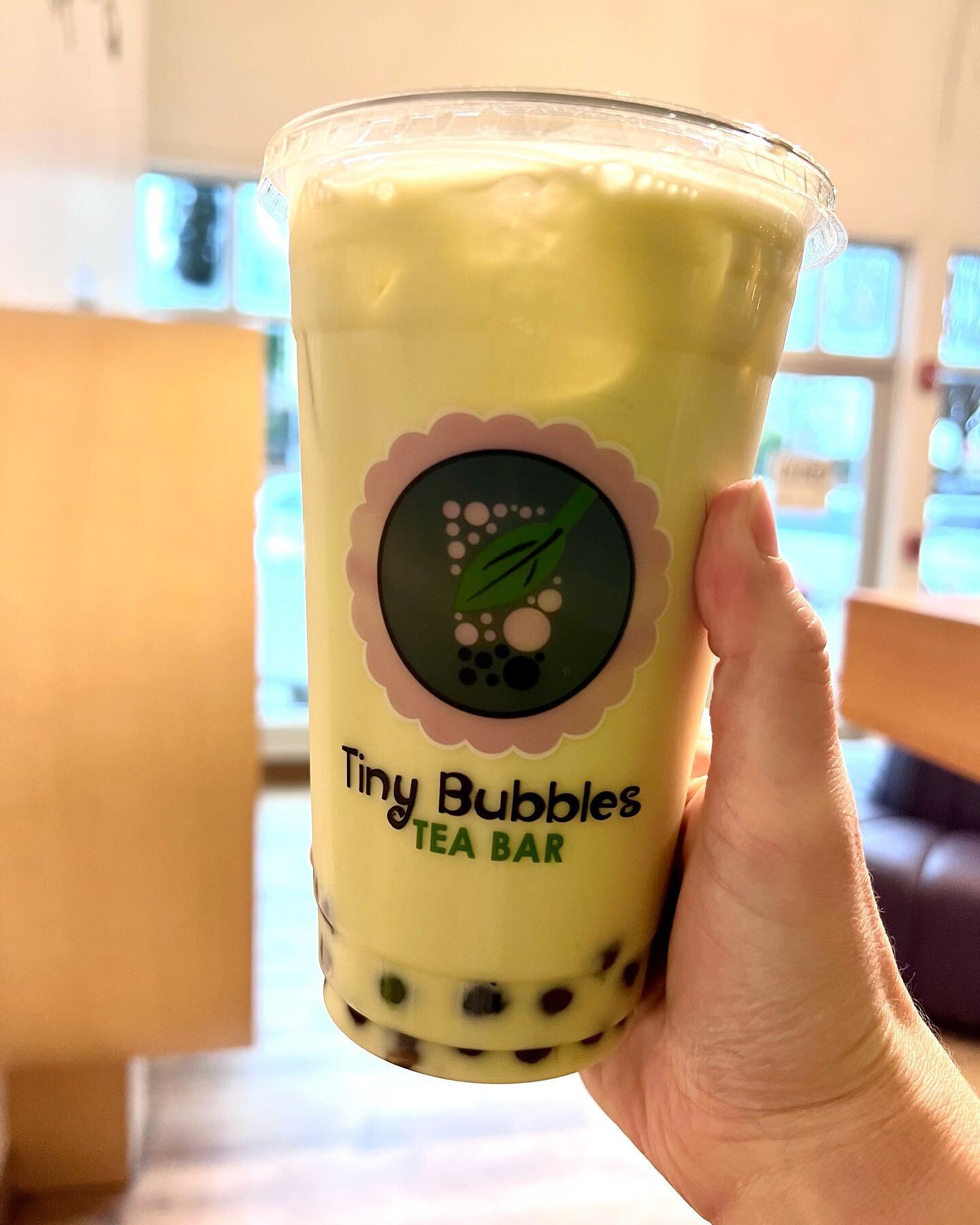 LIMITED TIME! Pistachio bubble tea is back! #tinybubblesteabar