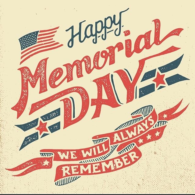 We wish everyone a safe and happy Memorial Day! 🇺🇸A big thank you to all who have sacrificed and served our country! We will always honor you 🙏🏾🙏🏾🙏🏾🇺🇸